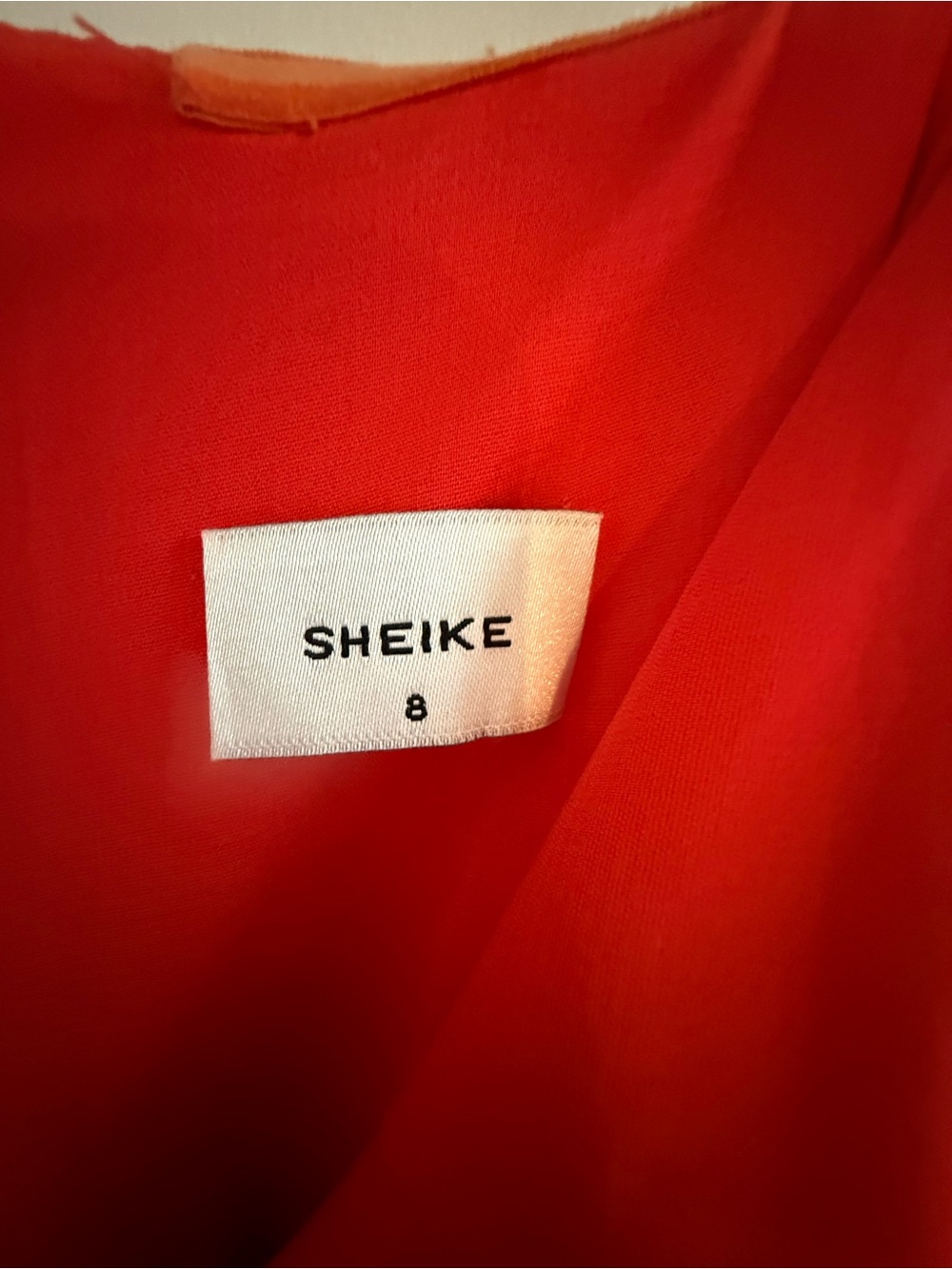 Sheike Strapless Red Jumpsuit - Picture 5 of 7